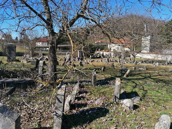 . V Rožni Dolini se nahaja največje judovsko pokopališče v Sloveniji, ki priča o nekoč pomembni judovski skupnosti v Gorici.  &copy;Foto: Blaž Kosovel