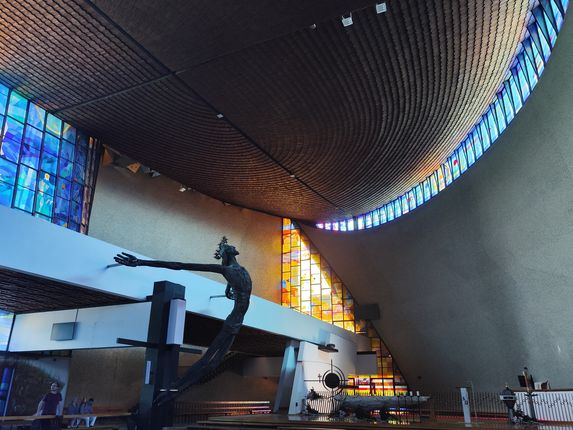 . The Ark of Lord Church, consecrated 1977 by then metropolitan bishop Karol Wojtyla. &copy;Photo: Blaž Kosovel