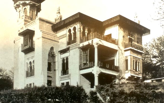 Laščakova vila leta 1914.  