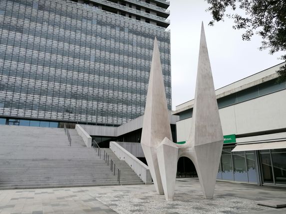 Ikarus - spomenik Edvardu Rusjanu, danes, foto: Blaž Kosovel.  