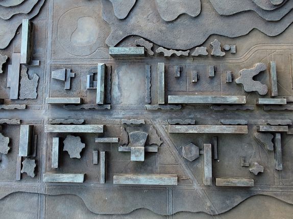 Maketa prvotnega načrta. Foto: Blaž Kosovel.  