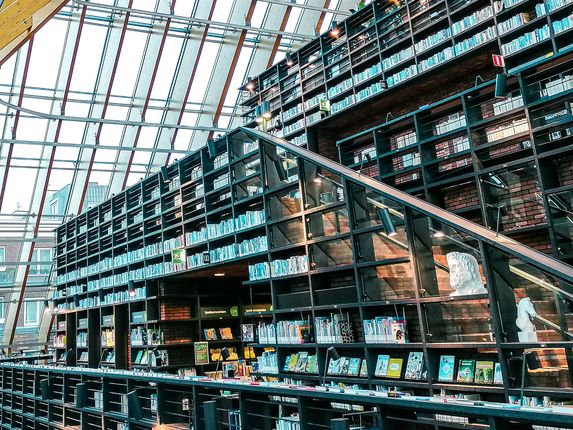 . Book Mountain Library &copy;Photo: Blaž Kosovel