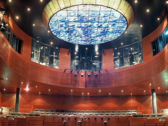 . Theatre interior. &copy;Photo atelje Pavšič Zavadlav, SNG Nova Gorica