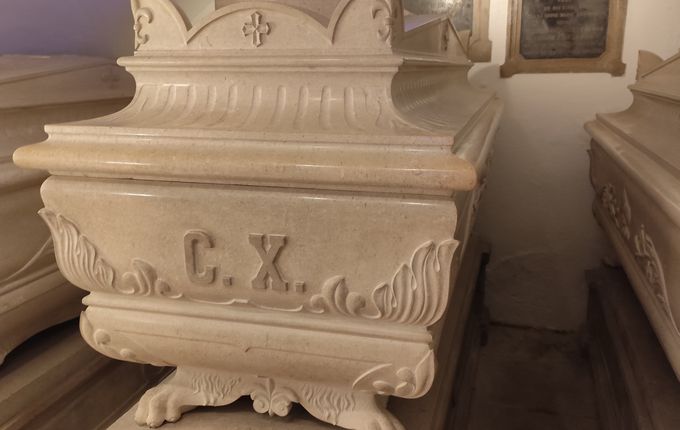 . Karel X. (1757–1836), zadnji francoski kralj iz rodbine Bourbon. &copy;Foto: Blaž Kosovel