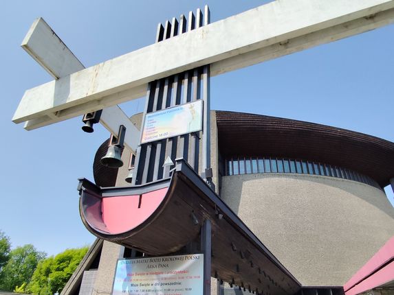 . The Ark of Lord Church, consecrated 1977 by then metropolitan bishop Karol Wojtyla. &copy;Photo: Blaž Kosovel