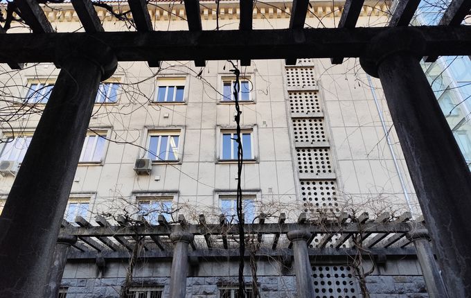 Občinski atrij. Foto: Blaž Kosovel.  