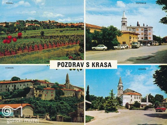 .  &copy;Razglednico hrani Goriški muzej Kromberk – Nova Gorica