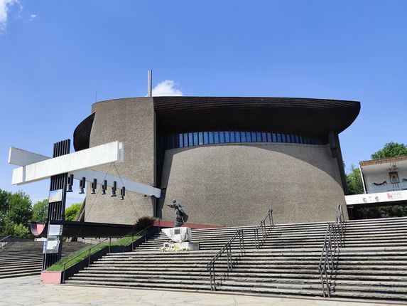 . The Ark of Lord Church, consecrated 1977 by then metropolitan bishop Karol Wojtyla. &copy;Photo: Blaž Kosovel