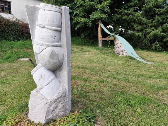 . Wood&Stone sculpture colony, 2025. &copy;Photo: Blaž Kosovel